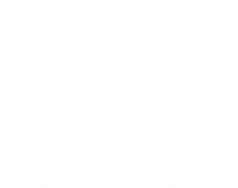 White quotation marks on black background.